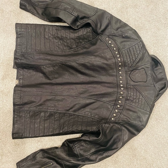 SOLD 💥Affliction Mens Limited Edition Black Label Premium Leather Jacket - Picture 8 of 9